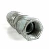 Eaton Fitting, Field Attachable, Sae 45 Deg Flare Female Swivel, 5/16 Hose Id, 3/8 Pipe 24706N-406